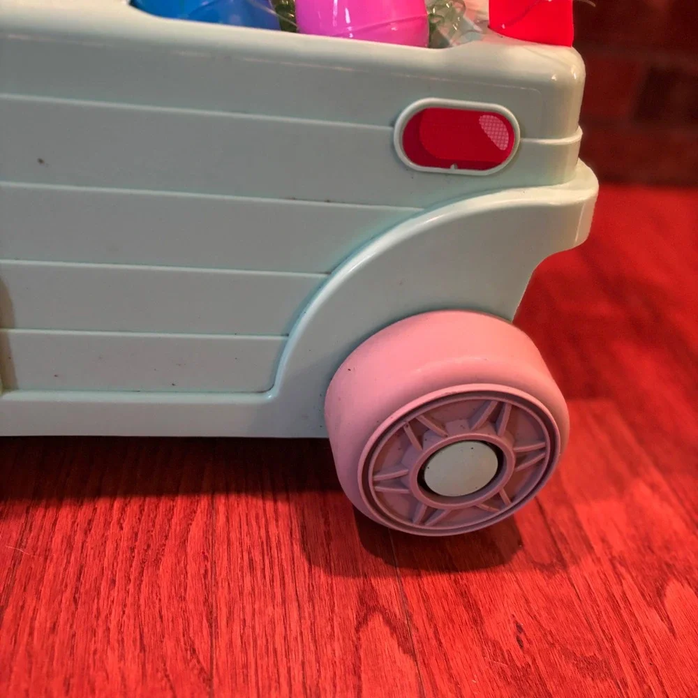Fisher-Price Laugh‎ & Learn 3-in-1 On-the-Go Camper Teal Walker Activity Center